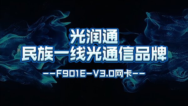 光潤通千兆單光口F901E-V3.0網卡