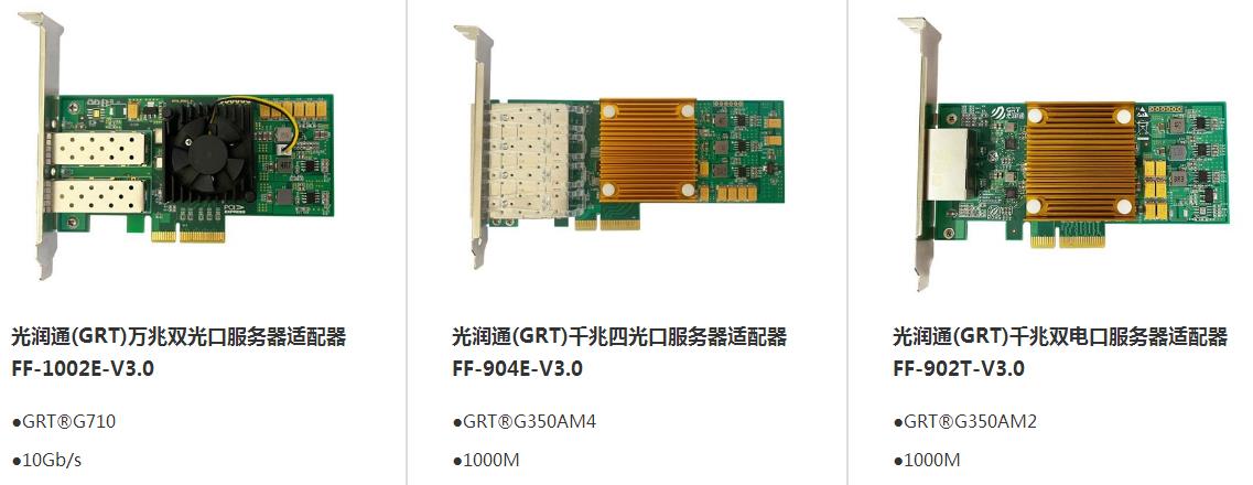 光潤通自主可控國產化系列網卡(圖2)